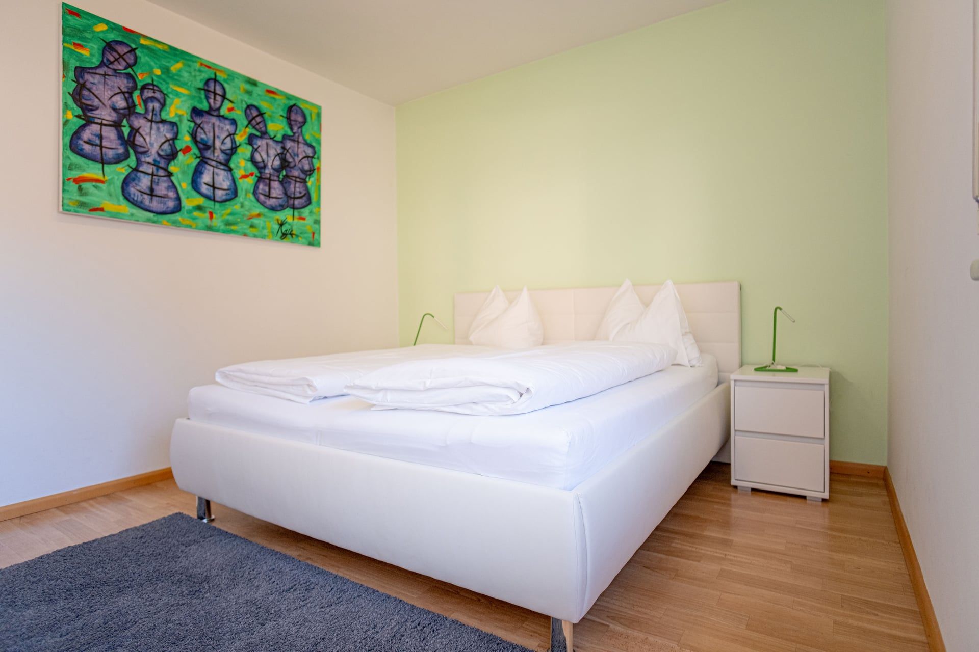 Apartment Green - Bedroom